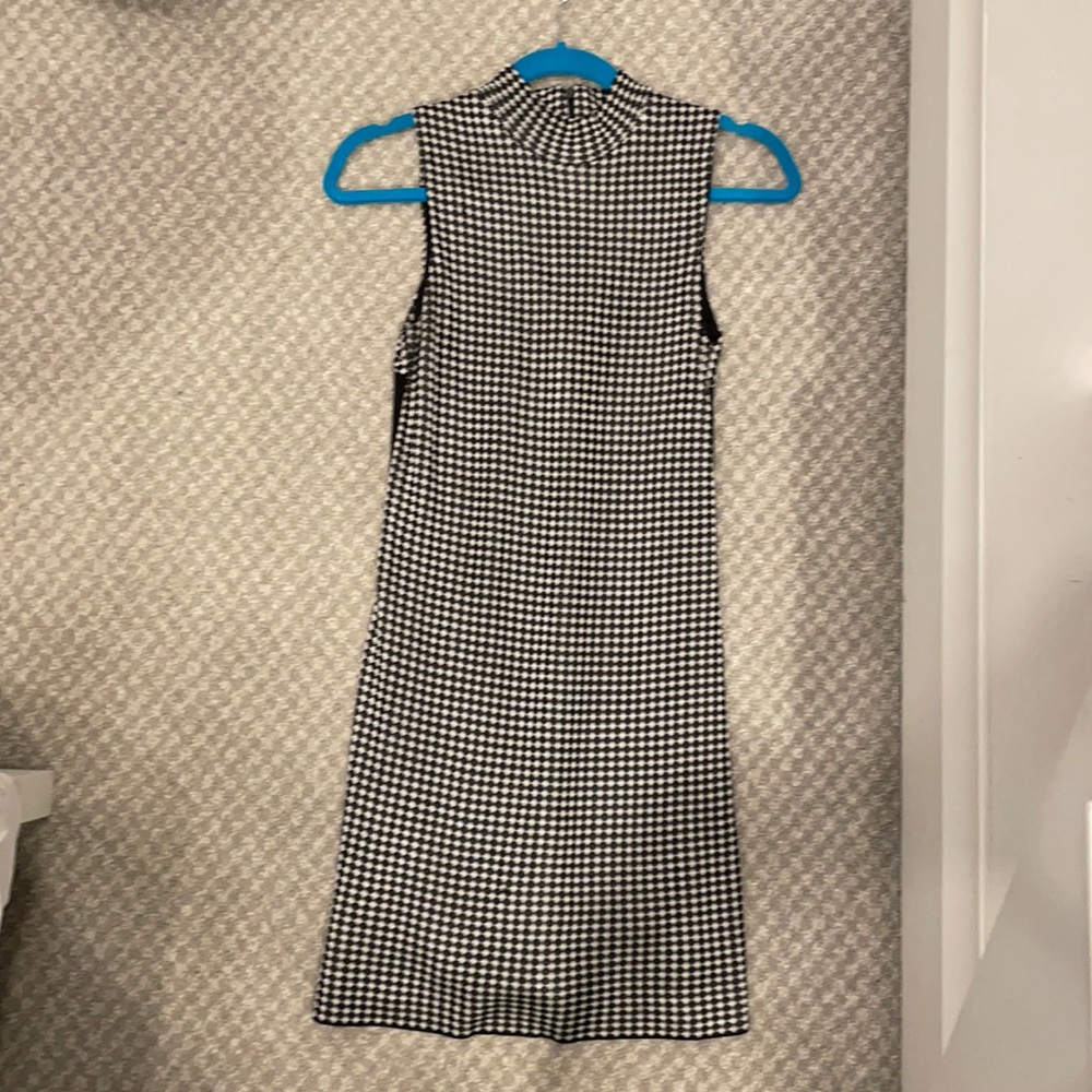 Zara checkered dress